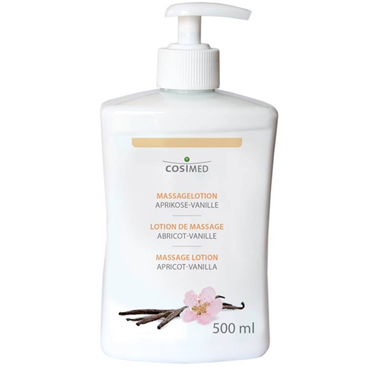 Öffne Massagelotion Aprikose-Vanille 250 ml / 500 ml / 1 L / 5 L